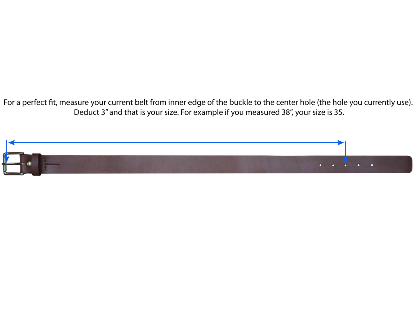 The Calyer - Medium Brown Harness with Brass Hardware