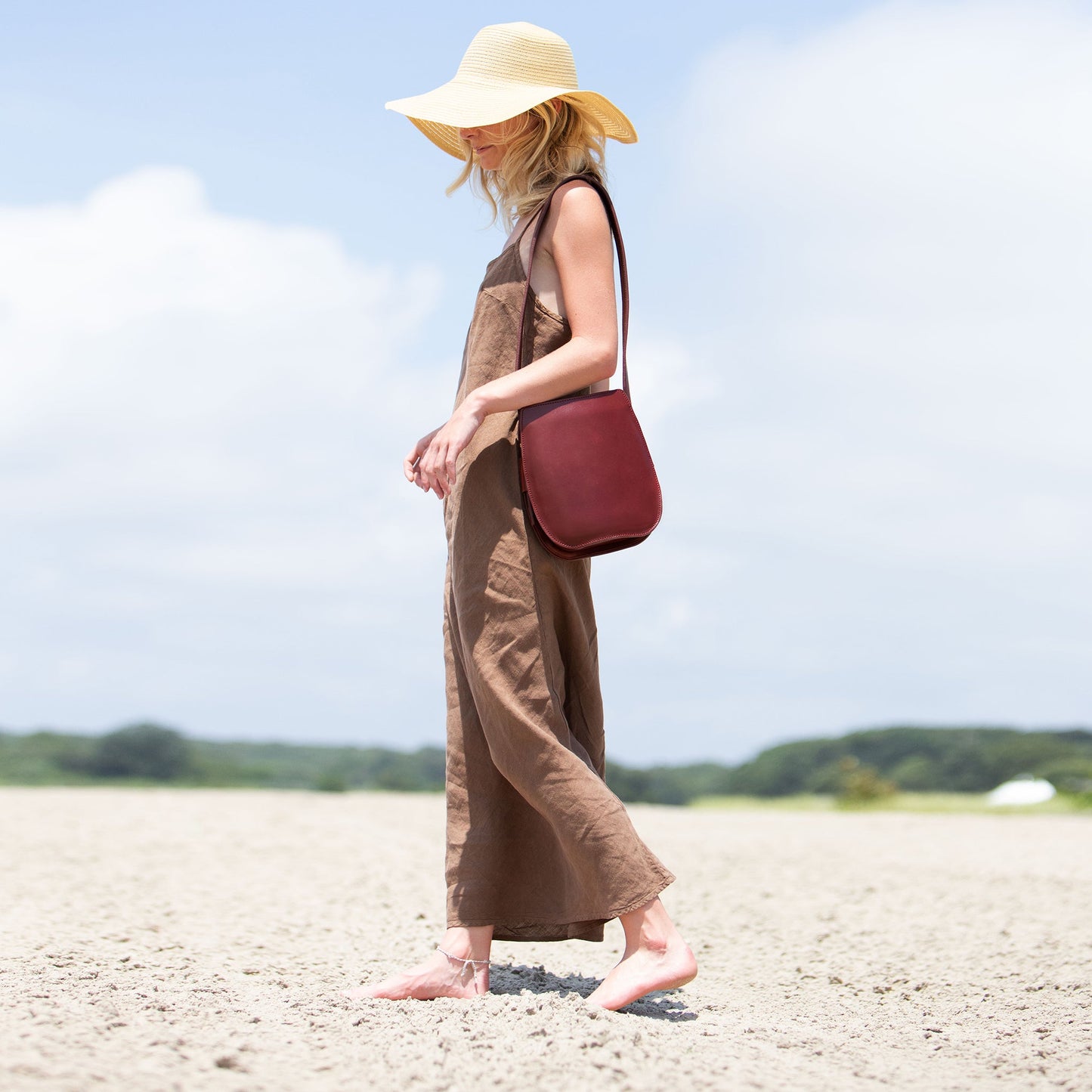 The Tulpan Mini - Burgundy - SAMPLE SALE
