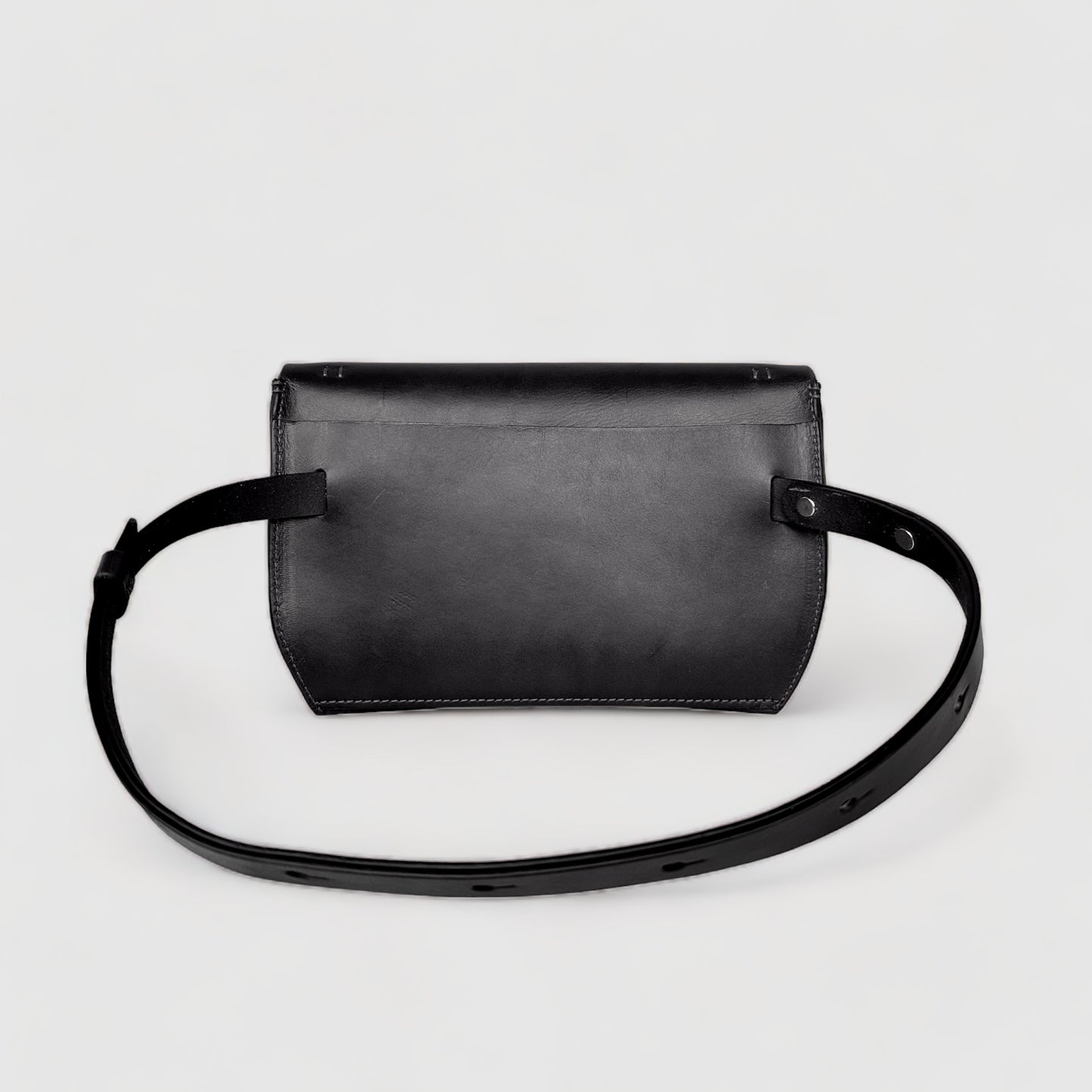 The Elly Maxi, 3-in-1 Shoulder/Crossbody/Belt Bag - Black