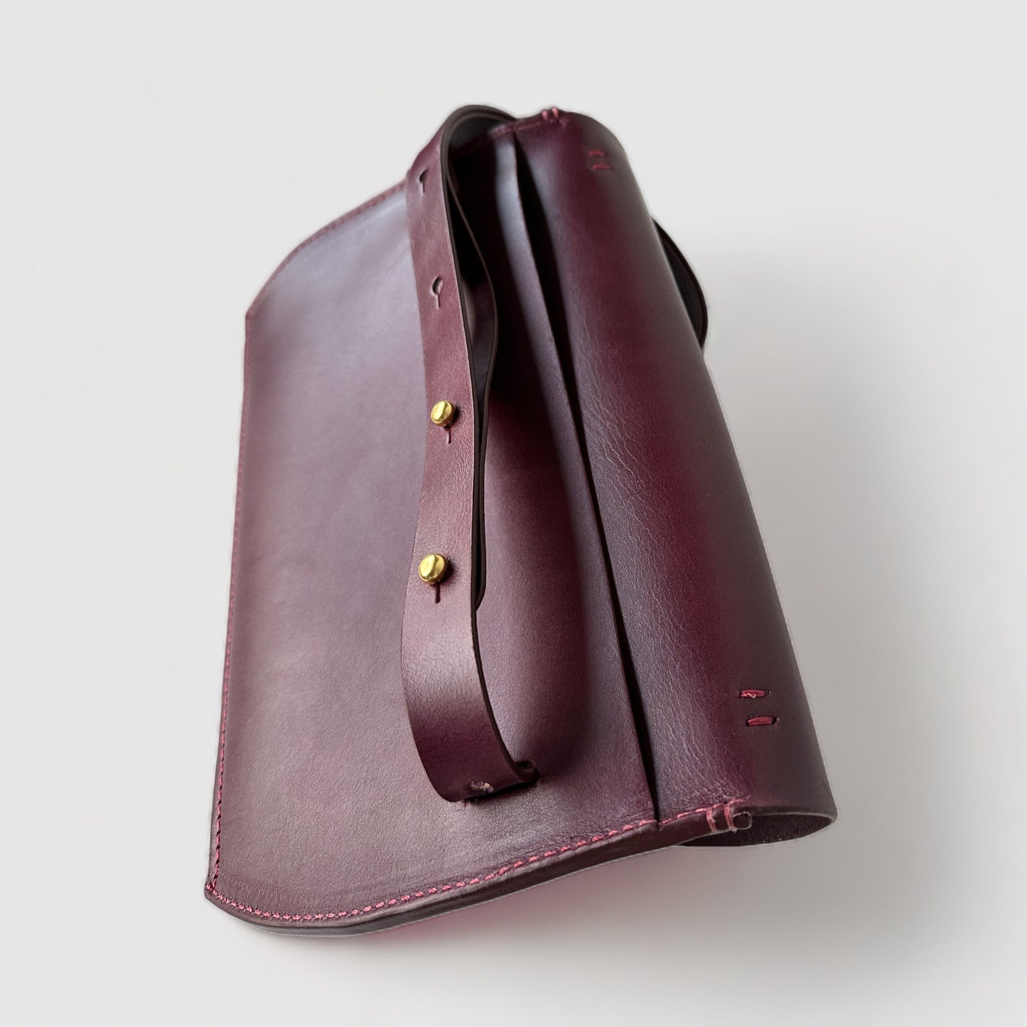 The Elly Maxi, 3-in-1 Shoulder/Crossbody/Belt Bag - Eggplant