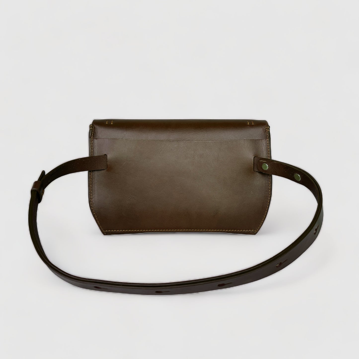 The Elly Maxi, 3-in-1 Shoulder/Crossbody/Belt Bag - Juniper Green