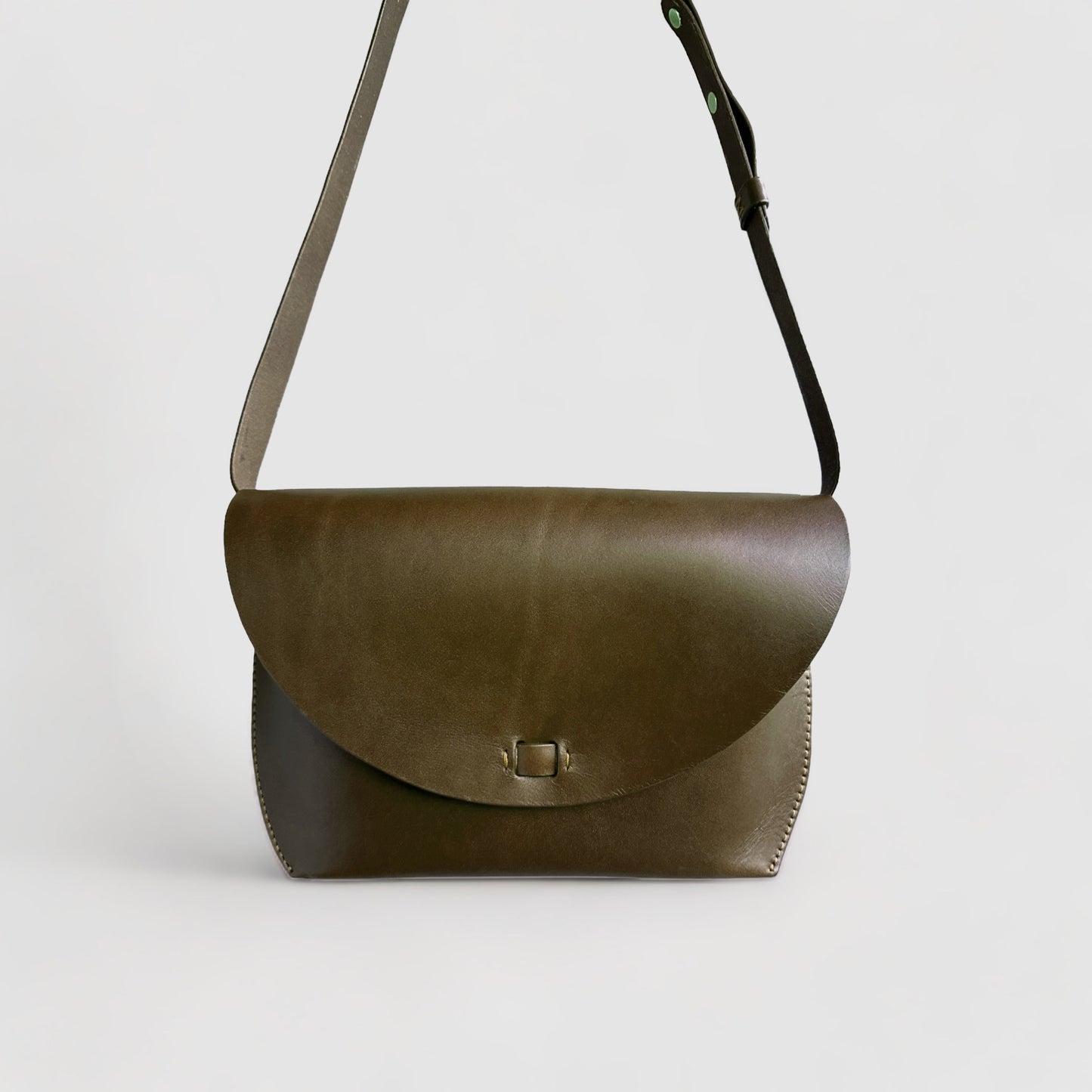 The Elly Maxi, 3-in-1 Shoulder/Crossbody/Belt Bag - Juniper Green