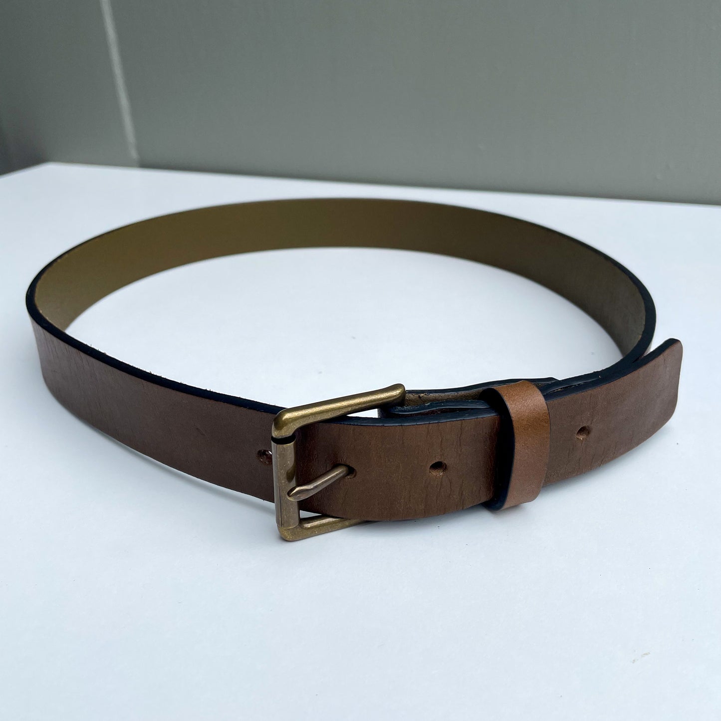 The Calyer - Juniper Green with Antique Brass - Size 32