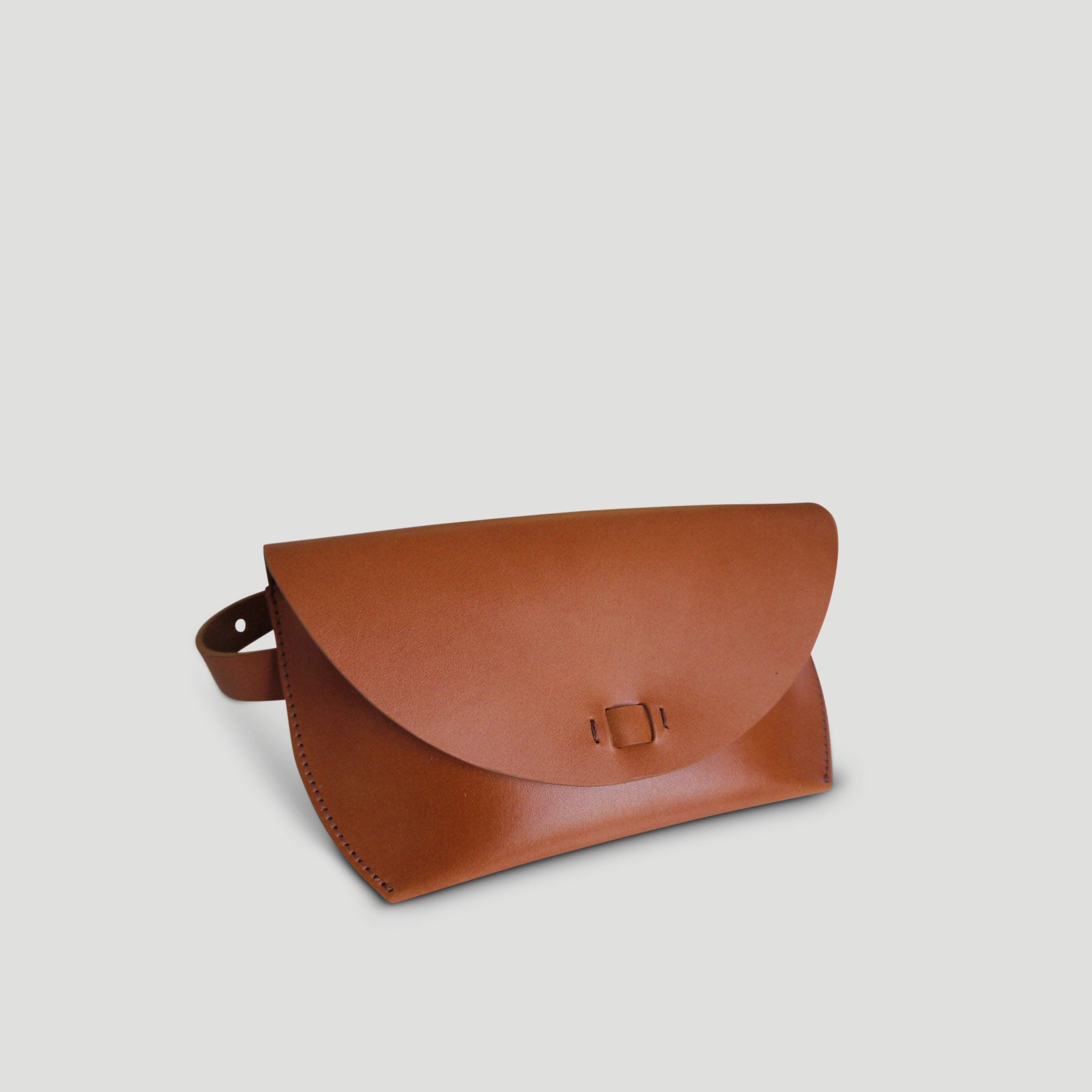 Hip Bag - leather belt bag in vibrant colors - elphile