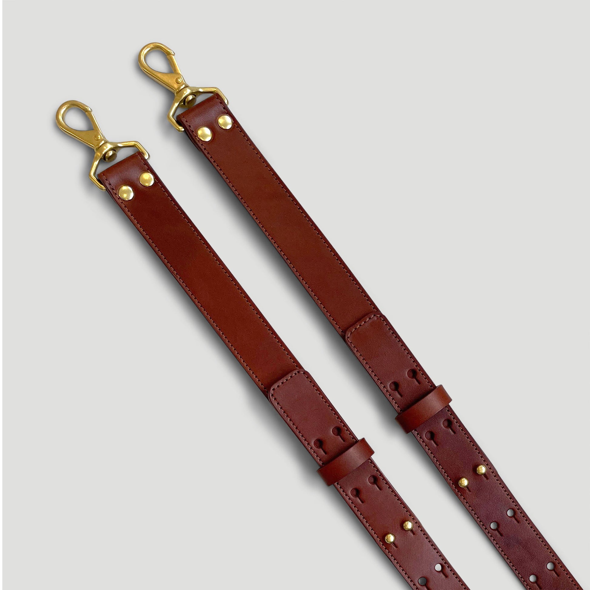 Chestnut English Bridle Leather Straps