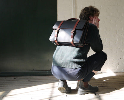 The Duotone - Dark Brown w/ Black