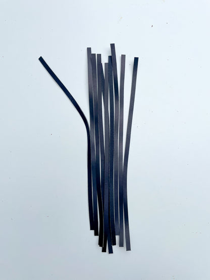 Black Strips - 10 pieces