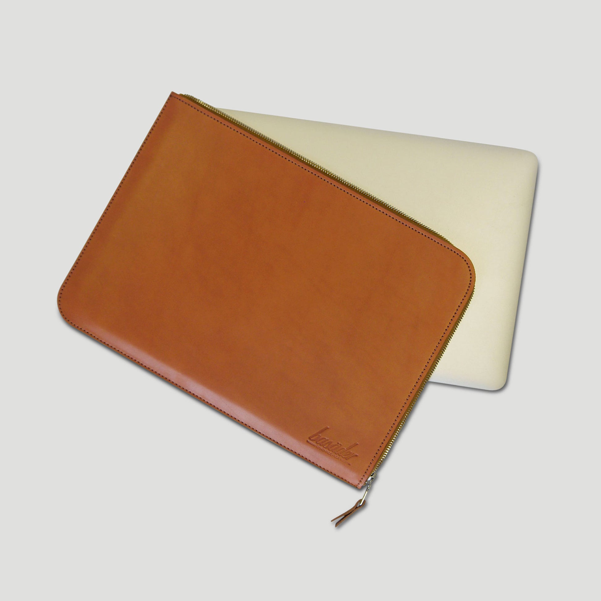 Laptop Case - Full Grain Leather – Basader