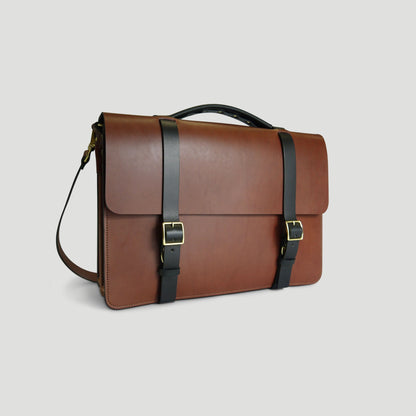 The Duotone - Dark Brown w/ Black