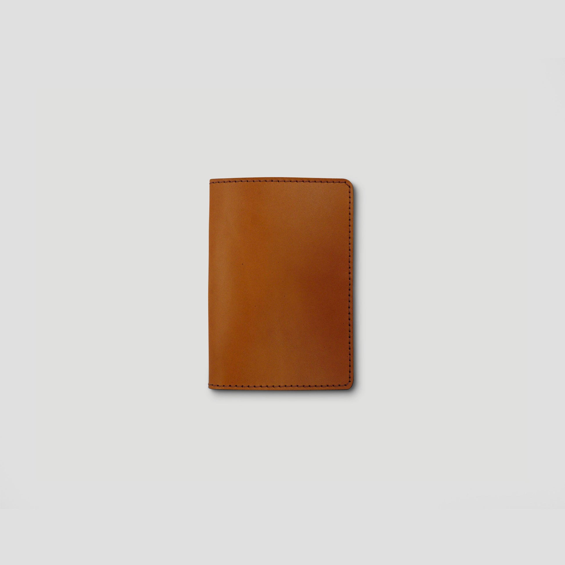 Veg-Tanned Leather Passport Wallet / Case